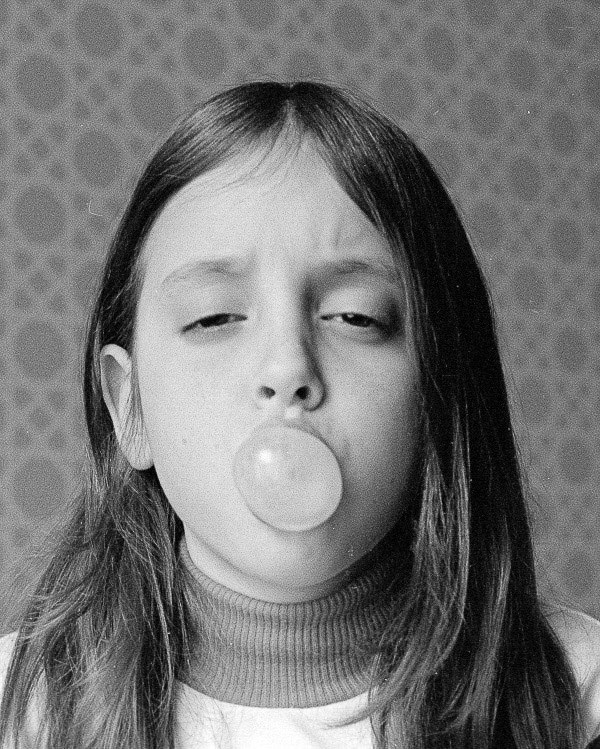 Jill Blowing Bubble